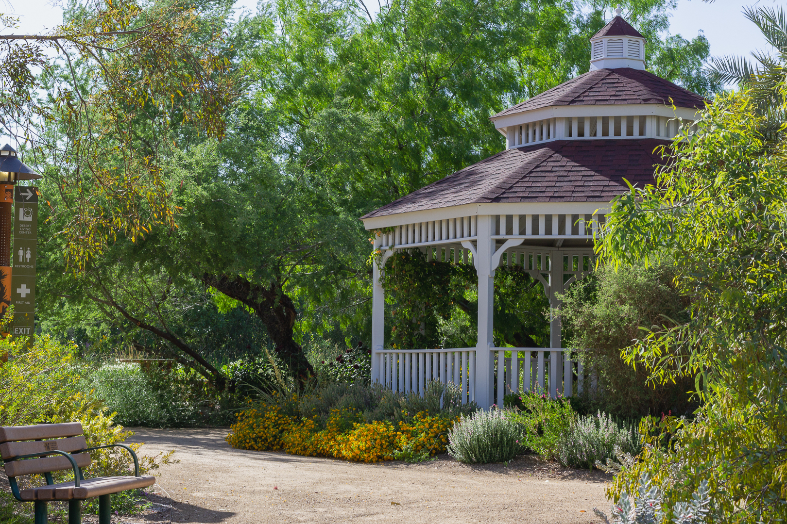 Gazeebo at Springs Preserve-Las Vegas, Nevada